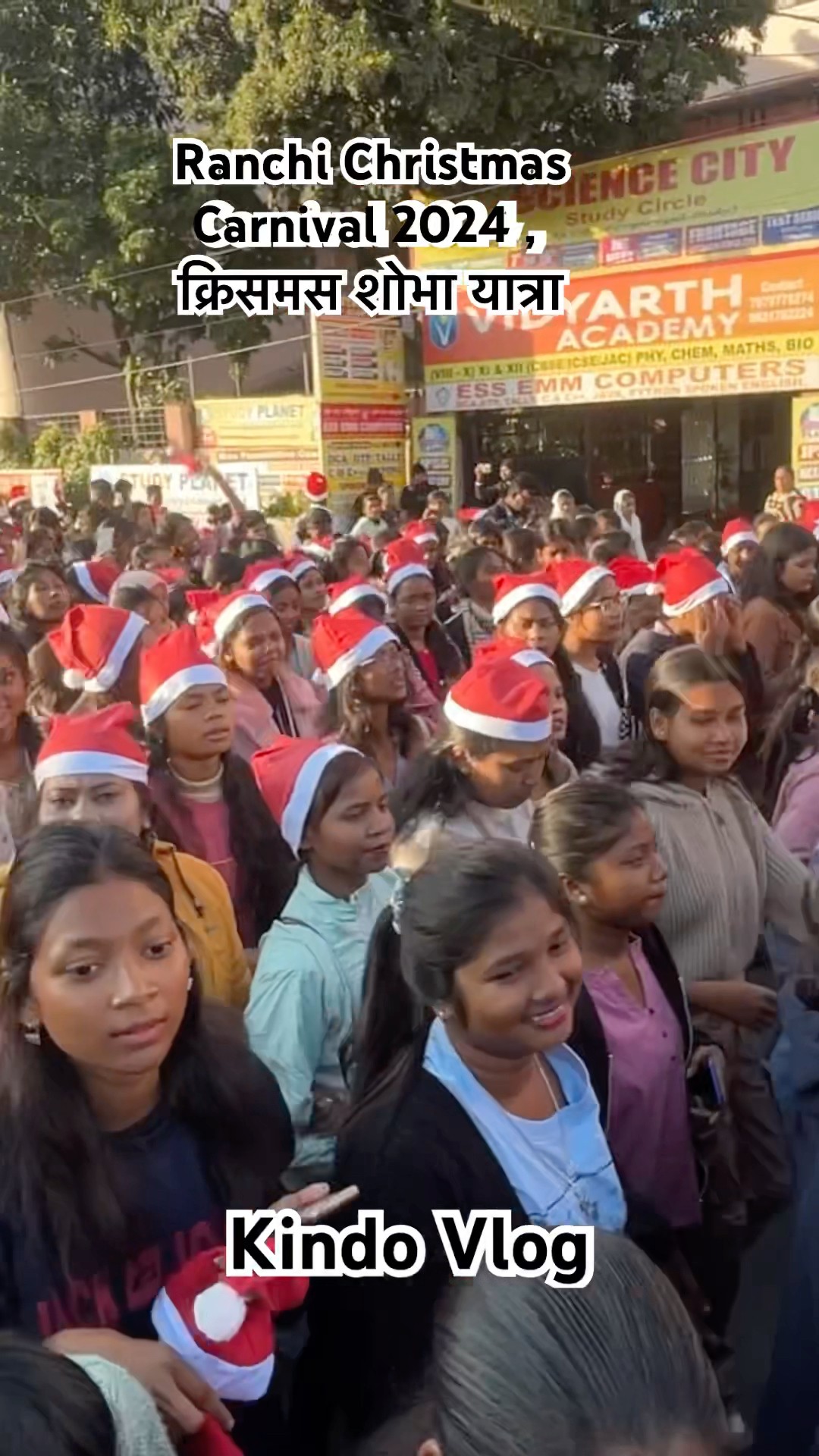 Ranchi Christmas Carnival 2024 , क्रिसमस शोभा यात्रा/video49
